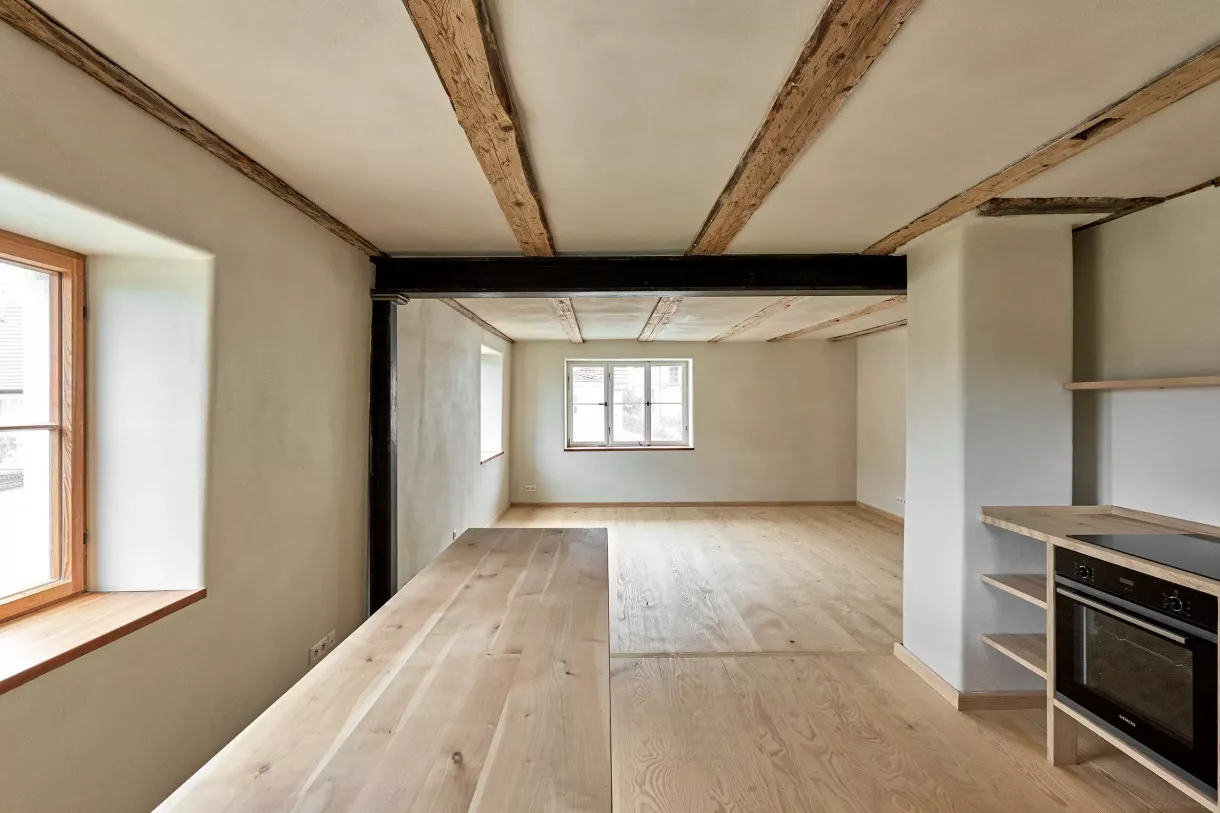 Duffner blockbau holzhaus umbau tuebingen © helmuth scham 09