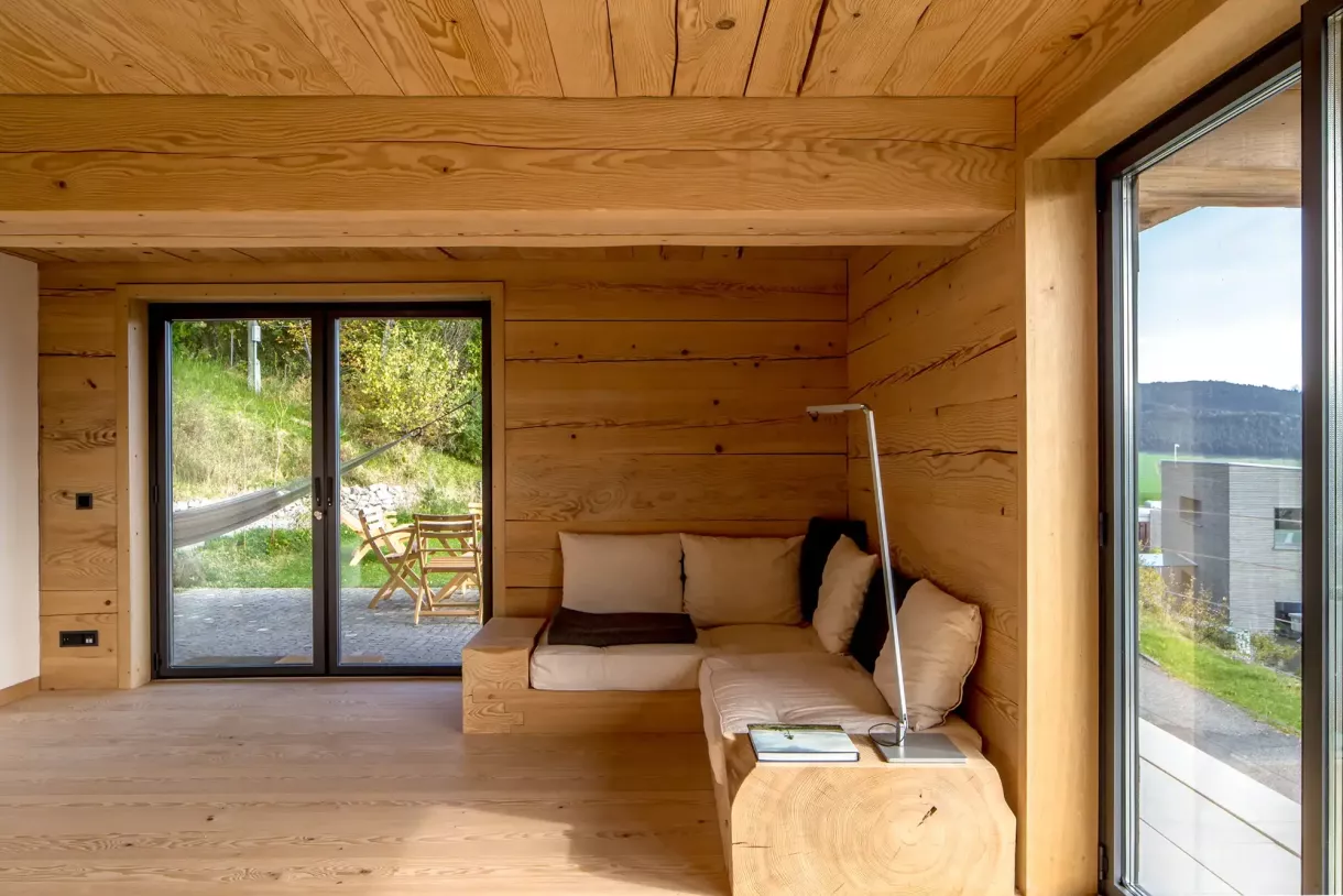 Duffner blockbau holzhaus zug zurich schweiz © helmuth scham 09