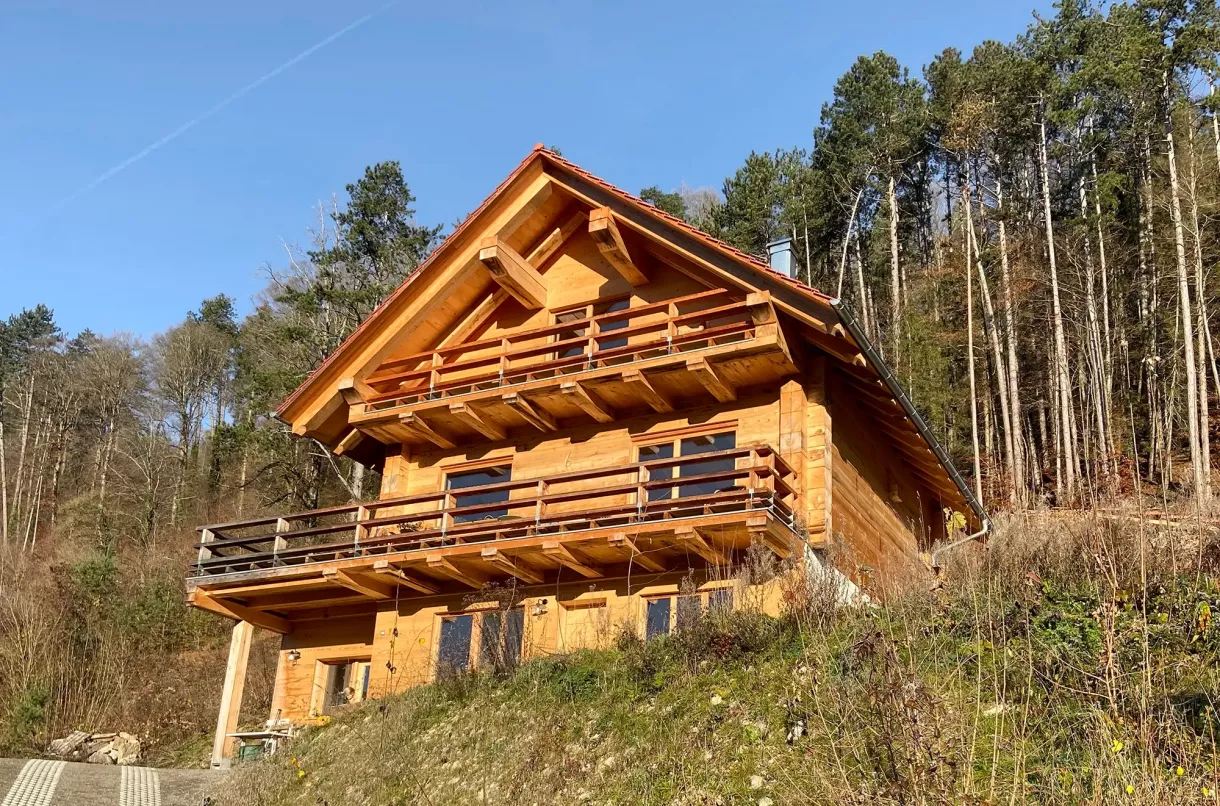 Duffner blockbau holzhaus schwaebische alb rottweil 01