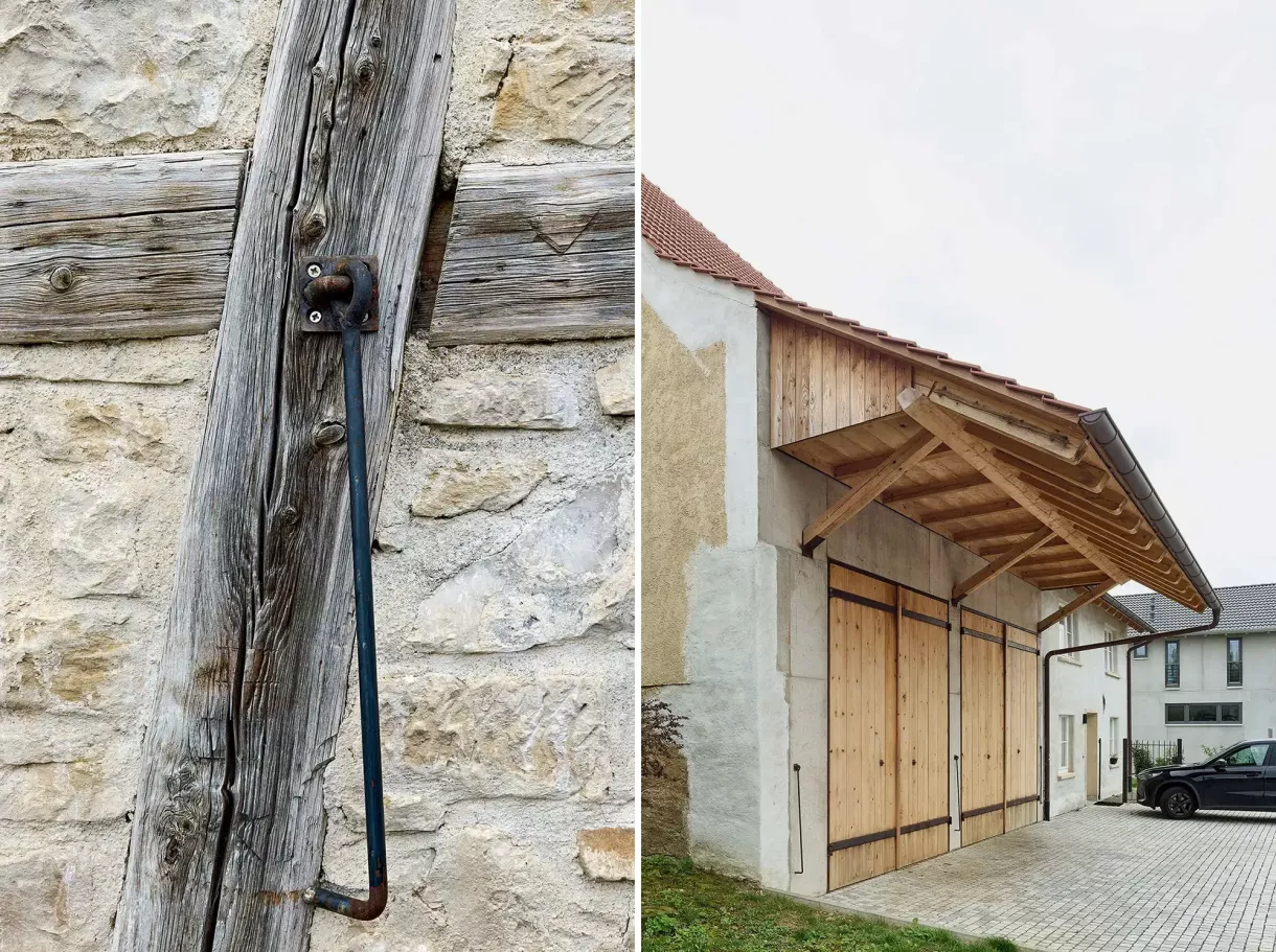 Duffner blockbau holzhaus umbau tuebingen © helmuth scham 07