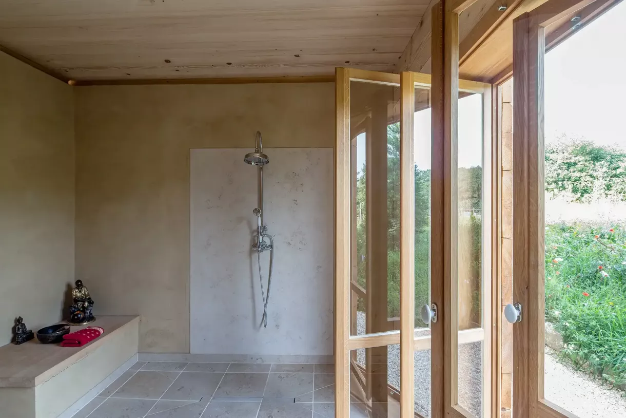 Duffner blockbau holzhaus mit naturkeller bayern © helmuth scham 161