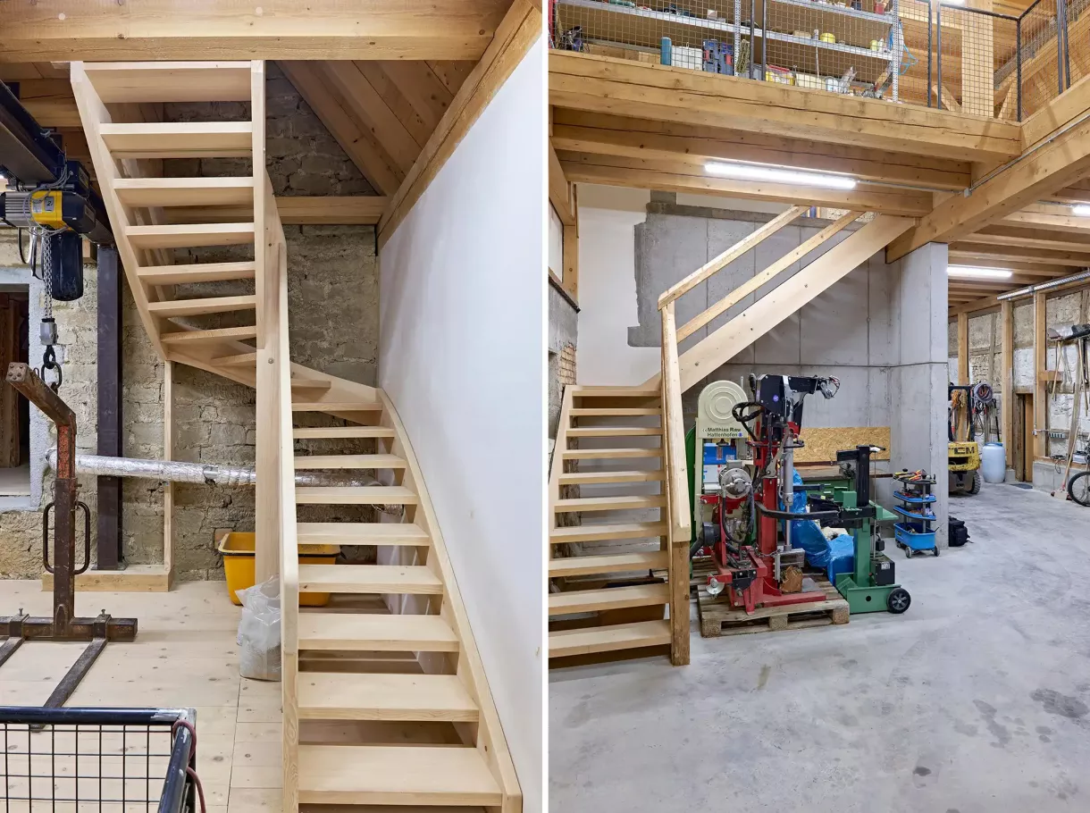 Duffner blockbau holzhaus umbau tuebingen © helmuth scham 20