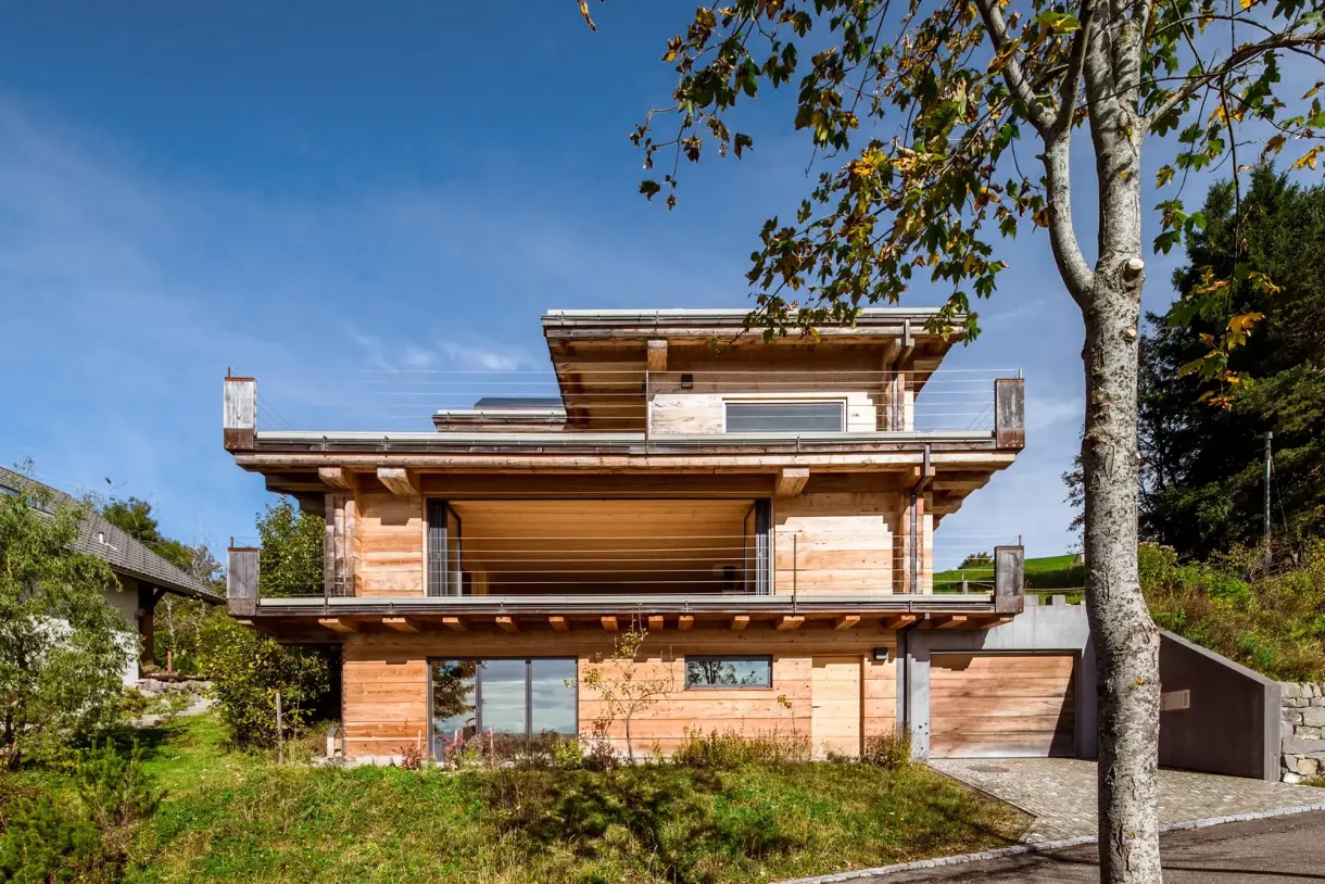 Duffner blockbau holzhaus zug zurich schweiz © helmuth scham 02