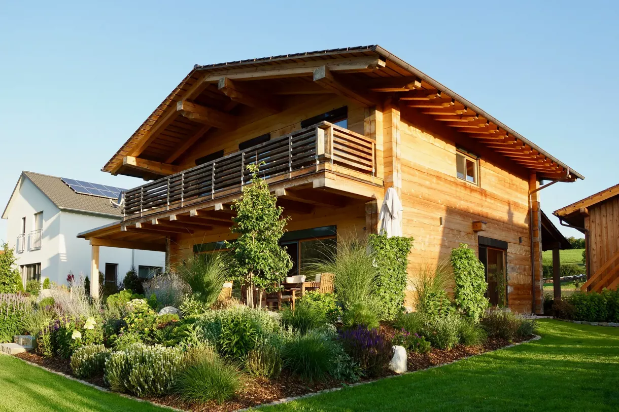 Duffner blockbau holzhaus in schwaebisch hall baden wuerttemberg 01